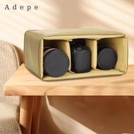 [Adepe] Camera Insert Bag Digital Camera Storage Outside Compartment DSLR Camera Bag