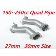 For zongshen kayo loncin baja 125cc 150cc 250cc ATV 200cc quad S shape intake pipe manifold pipe cg 