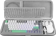 Geekria 75% Keyboard Case, Hard Shell Travel Carrying Case for 84-Key Portable Keyboard, Compatible 