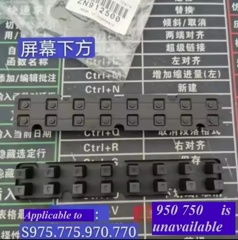 keyboard keypad function rubber button accessories new for Yamaha PSR-S970 PSR-S770 PSR-S975 PSR-S77
