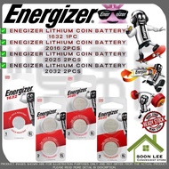 Energizer Lithium Coin Super Heavy Duty Battery Bateri 1632 / 2016 / 2025 / 2032 ( 1 pkt )