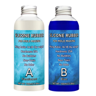 32oz/6.76oz 25A Liquid Silicone Rubber Mold Making Kit Fast Curing Non-Toxic Heat-Resistant for Resi