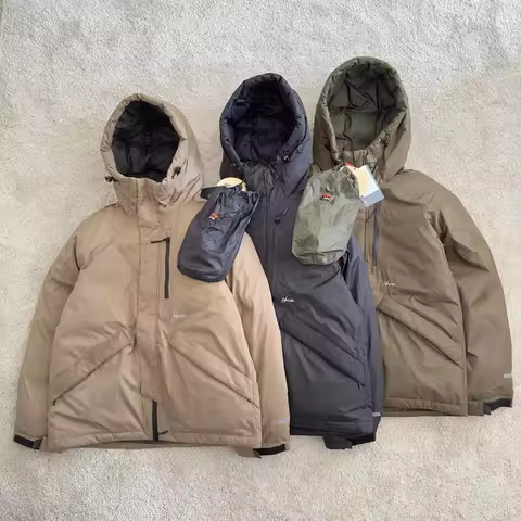 NANGA JOURNAL STANDARD Aurora waterproof hooded down jacket