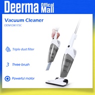 Deerma Vacuum Cleaner DX115C/DX118C  Household Mini Handheld Pushrod Cleaner Strong Suction Low Nois