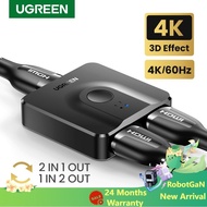 UGREEN Bi-Direction 4K HDMI Switcher Adapter 2 in 1 out Converter