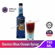 DAVINCI BLUE OCEAN SYRUP 750ML