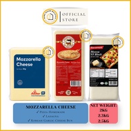 [ ❌COD ] MOZZARELLA CHEESE BLOCK/ KEJU BLOK 2KG 2.3KG 2.5KG