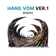 Dome Cave Layout ver.1 decorates mini fish tank size 30x20x20cm (Ms001)