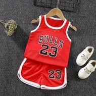 Basketball Ball Suit Set - Red Bulls 23 (1-6 years old)