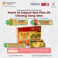 Red Pine Oil Korea Cheong Song Won Korea (90 Caps, 100% Original)