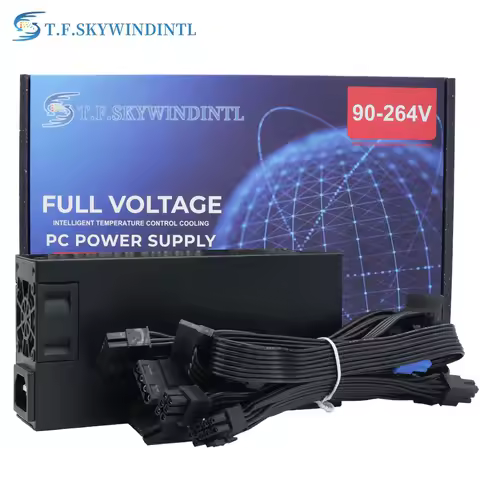 Flex 600W Modular Power Supply Small 1U Computer PSU Flex-ATX 500W for ITX mini PC Active PFC For PO