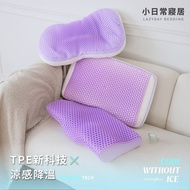 冷感科技TPE果凍 蝶型記憶枕 / 羽絲絨枕 / 乳膠枕 涼感蜂巢果膠