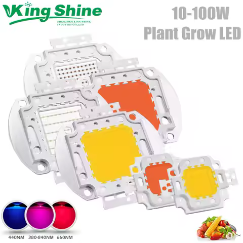 High Power LED Chip Full spectrum Royal Blue 450NM DeepRed 660NM Ultraviolet Light 395NM 365NM led1W