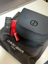 Giorgio Armani 亞曼尼 唇釉 化妝包組