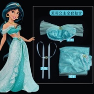 Factory in Stock Wholesale tigir Aladdin cos Childrens Jasmine Princess Costume cosplay Stage Costum