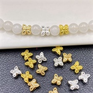 Spacer 14k 18k Color Retention Accessories 6mm Butterfly