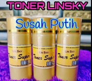 paket💥 toner+cream💥linsky fullgold susah putih sepaket susah putih ori terlaris termurah