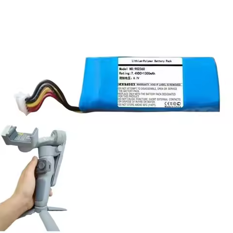 For Smooth Q3 Handheld Gimbal Battery 902360 Brand New 1300mAh 7.4V
