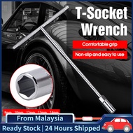 Automobile T-wrench Spanner Wrench socket wrench set heavy duty Anti slip Box Socket Wrench 8mm/10mm