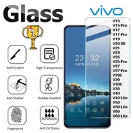 [SG Stock] Tempered Glass Screen Protector Vivo V15 V17 Pro V19 V20 SE V21 V23 V25 Pro V27 Pro V29E 