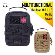 🔰SG SELLER🔰 MEDIC MOLLE Bag Tactical Pouch First Aid Utility Tool Storage Waist Belt Outdoor Surviva