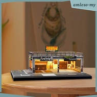[AmlesoMY] 1/64 Parking Lot Display Case 1/64 Diorama Car Display Case Simulation