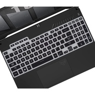 สำหรับ ASUS TUF Gaming F17 &amp; A17 TUF Gaming F15 &amp; A15 FA507, TUF Dash 15 2022 FX517 TPU ซิลิโคนแป้นพิมพ์สำหรับแล็ปท็อป