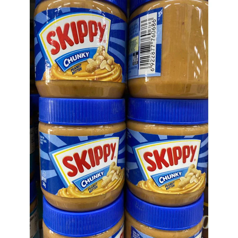 Skippy chunky/creamy peanut butter 340grams