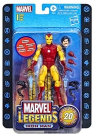 marvel legends iron man 20th anniversary