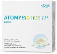 Atomy Probiotics Powder 10+ 20 Billion CFUs Lactobacilli 2.5x30 Packets Orange Flavor