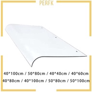 [Perfk] Awning Door Canopy, No Pole Required, Transparent PC Boards, Awning Door Canopies, Outdoor S