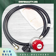 [orfbeauty.sg] 1.5FT Propane Regulator and Hose 0-20 PSI Adjustable LP Gas Grill Regulator Hose