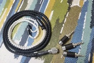 極級 5N超純銀 耳機線 升級線 Shure SENNHEISER fender compfire westone 2.5mm3.5mm4.4mm