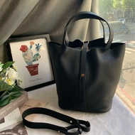 Hermes Picotin Lock 26cm GM手提水桶包(黑色)