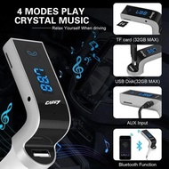 Car Wireless Bluetooth Call Hands-free MP3 Music Player FM Transmitter USB Port Multifunctional with
