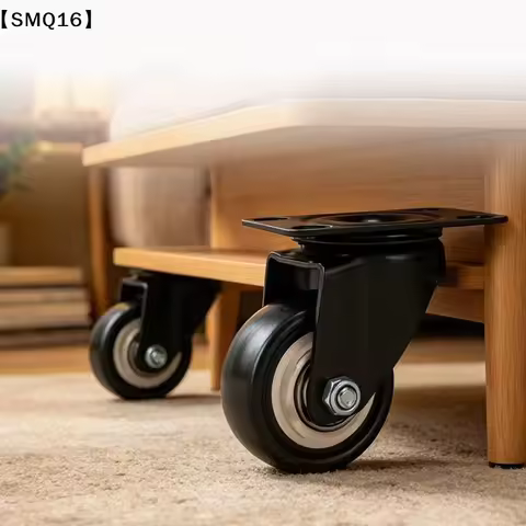 Furniture Casters Wheels PP Fixed Swivel Caster Roller Wheel For Heavy Duty Platform Trolley Chair H