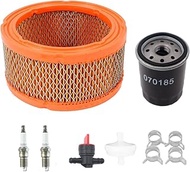 0C8127 Air Filter Cleaner for Generac V-Twin 760cc 990cc Engine with 070185ES Oil Filte