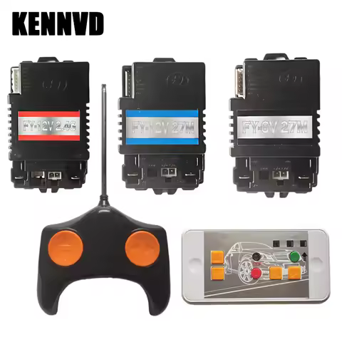 FY-12V 27M FY-6V 27M 7Pin Children's Electric Ride on Car 27MHZ Remote Control Box Receiver Motherbo