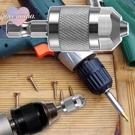PICESTADIO Quick Change Chuck, 1/4 Inch Self-Tightening Drill Chuck Adapter,  Hexagonal Handle 1.5-6