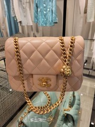 🈹️🈹️🈹️ Chanel 23S 23A 25P 17cm Classic Flap 山茶花調節扣