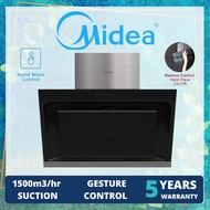 Midea Cooker Hood 1500m³/hr Penyedup Asap MCH-90J52 / MCH-90B88