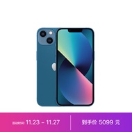 Apple iPhone 13 (A2634) 256GB 蓝色 支持移动联通电信5G 双卡双待手机