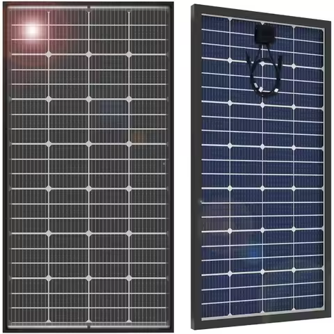 Bifacial 200 Watt Solar Panel 12V 10BB Monocrystalline Solar Panels High Efficiency Solar Module for