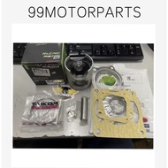 yamaha 125 y125 Y125z 125z 125zr Y125zr racing piston with ring set free top set gasket 59mm 60mm 61