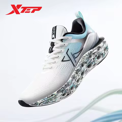 Xtep Reactive Coil 11.0 Running Shoes For Men Summer Shock Absorption Sports Shoes Comfortable Sneak