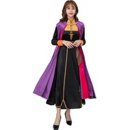 Frozen Anna costume Princess Dress Adult Halloween Costume Stage Costume Dress