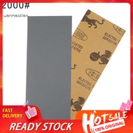 <wanmaolian> Wet Dry Sandpaper Sheets 400/600/800/1000/1200/1500/2000/2500 Grit Polish