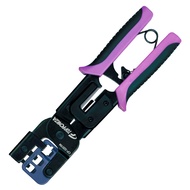 Jinggang Electronics 4/6/8P Telecom Network Ratchet Crimping Pliers CP-3201M