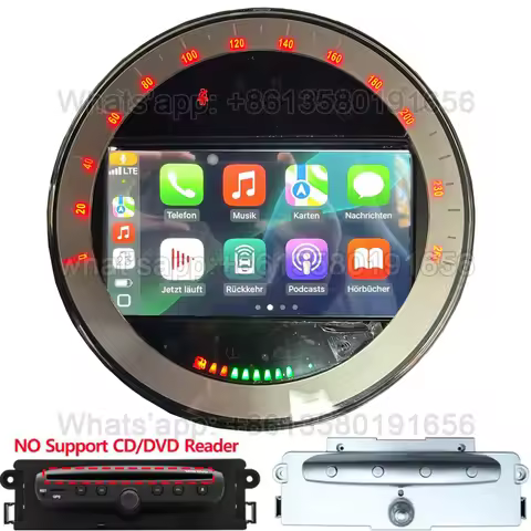 Car Radio Android For BMW Mini Cooper R56 R60 R51 2006 - 2015 GPS Carplay Navigation Stereo Auto DSP