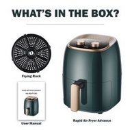{5.5L CAPACITY} Philips Style Rapid Air Fryer Advance Drawer Easy Oil-Free Aerodynamic Multifunction